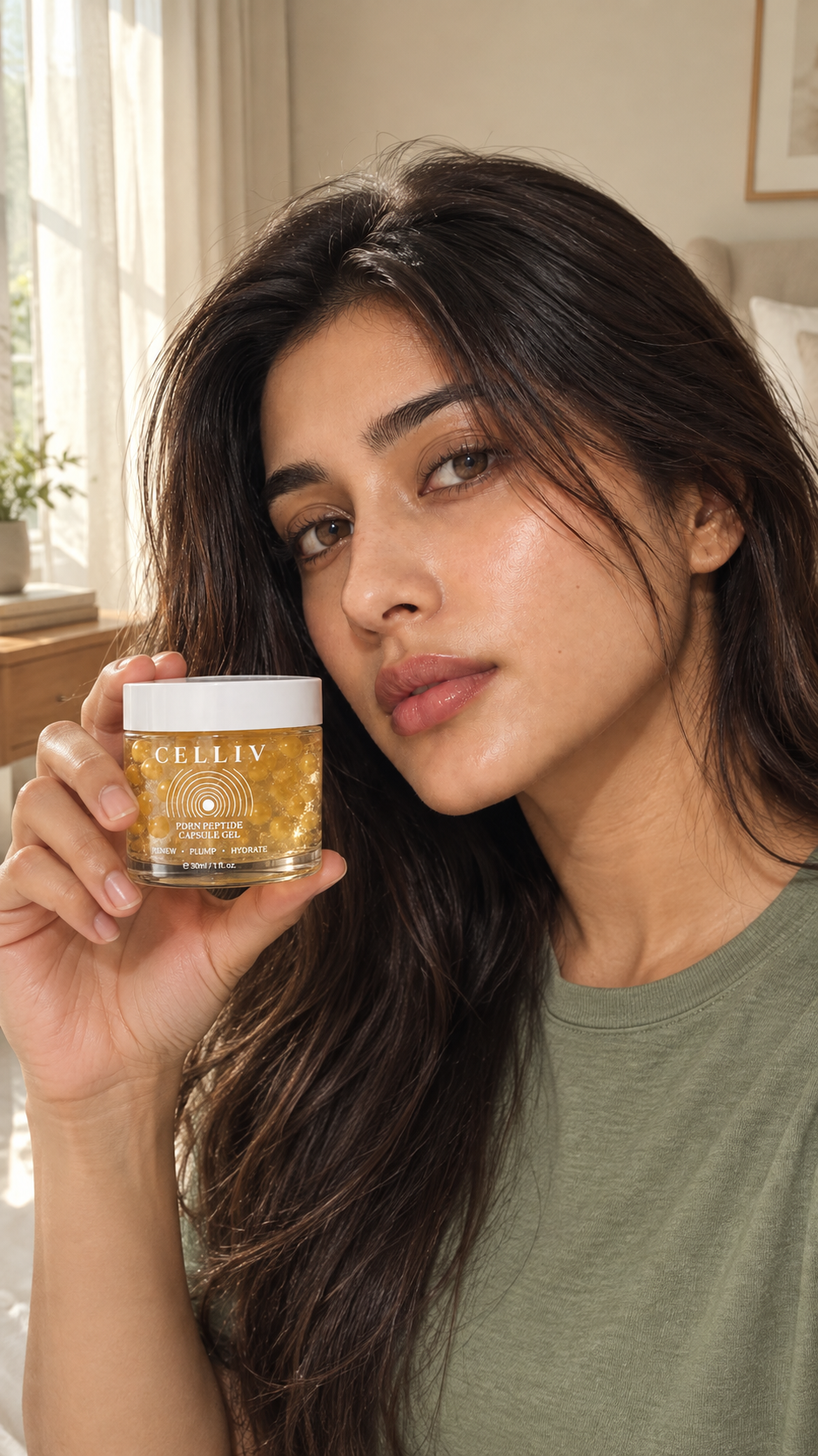 CELLIV Collagen Capsule Moisturizer UGC portrait